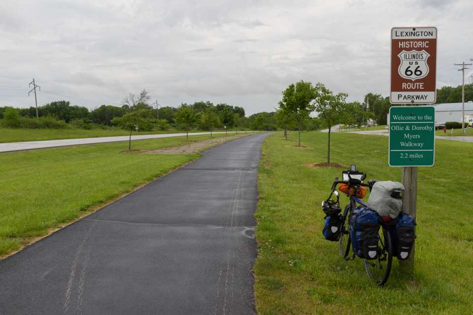 Route 66 als Radweg
