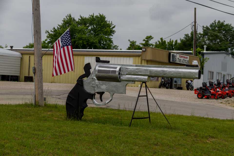 Gun Shops sind allgegenwertig