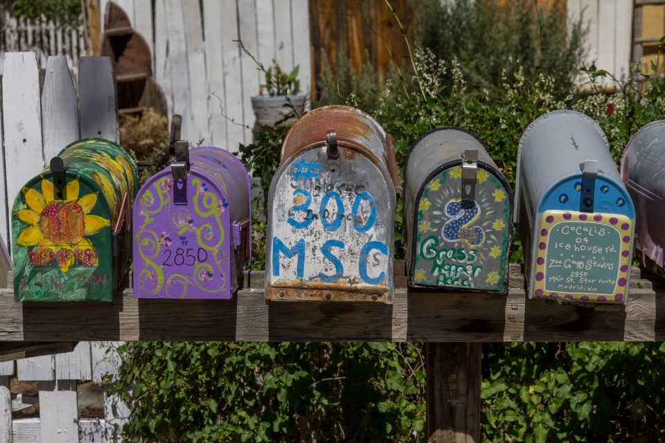 Briefkästen in Madrid
