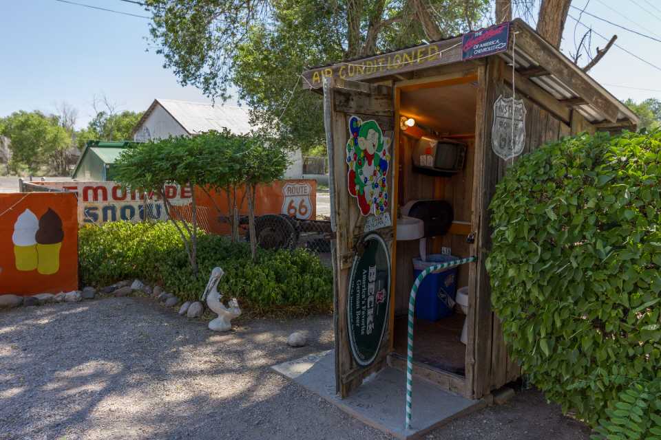 Toilette mit Air Condition
