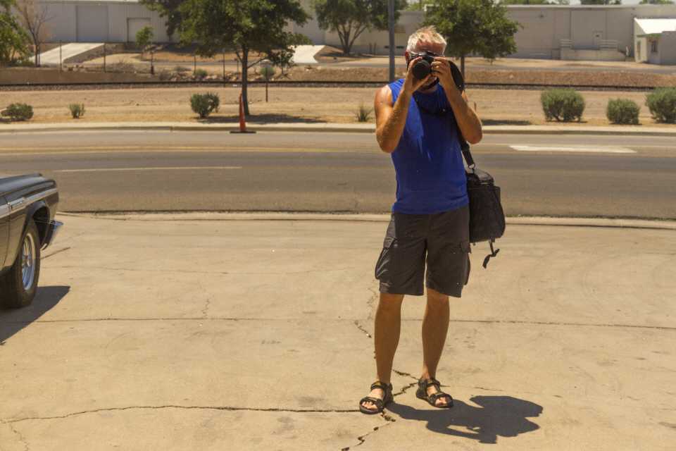 Ein Tourist