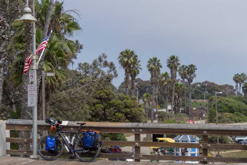 Pause am Ventura Pier