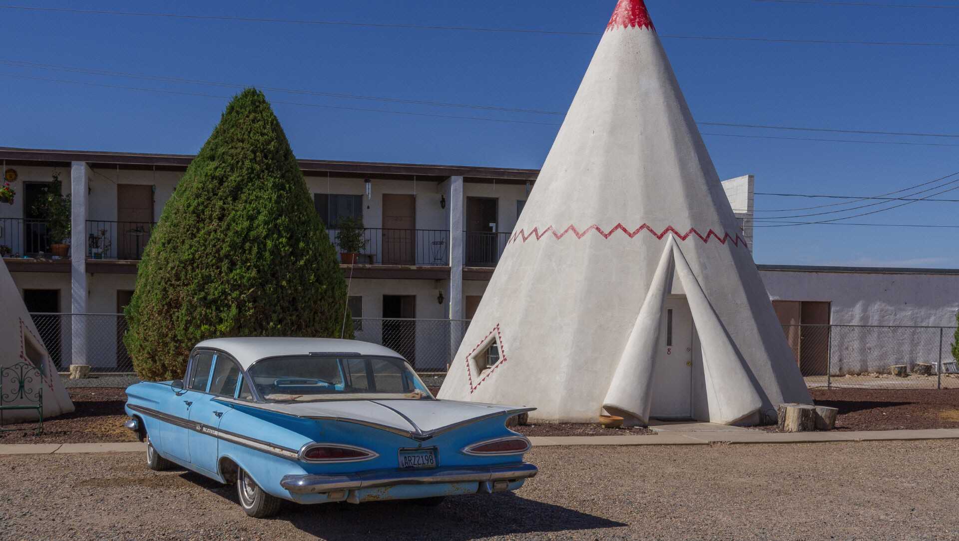Das legendäre Wigwam Motel in Holbrook