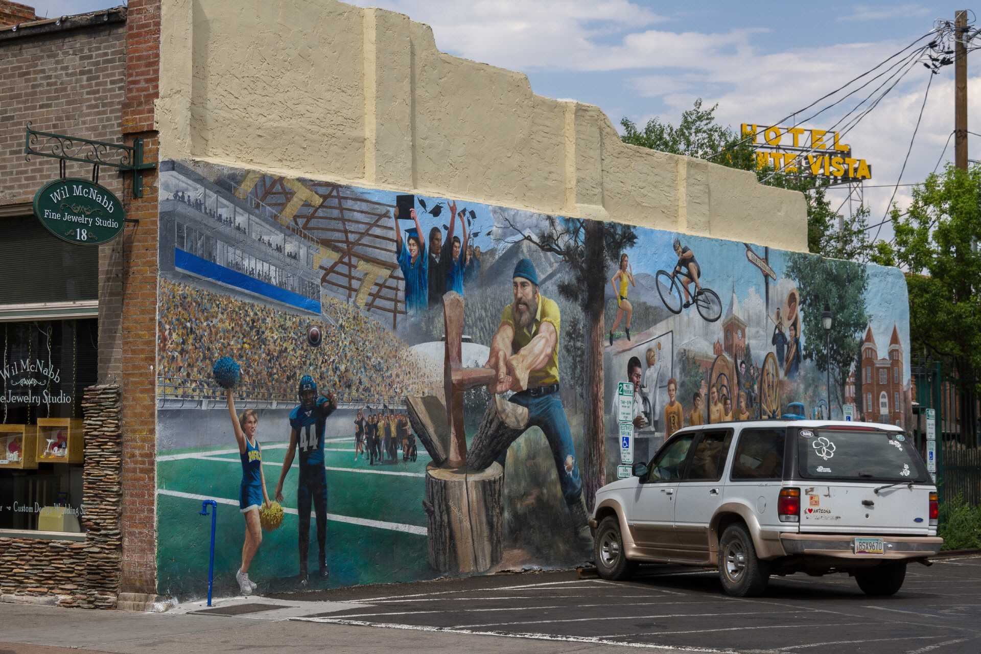 Wandbild in Flagstaff
