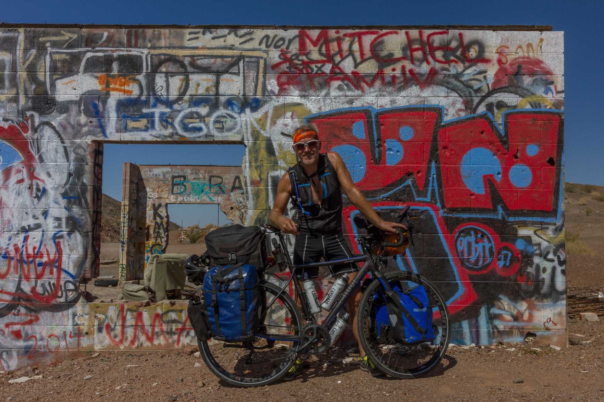 Graffity in der Wüste
