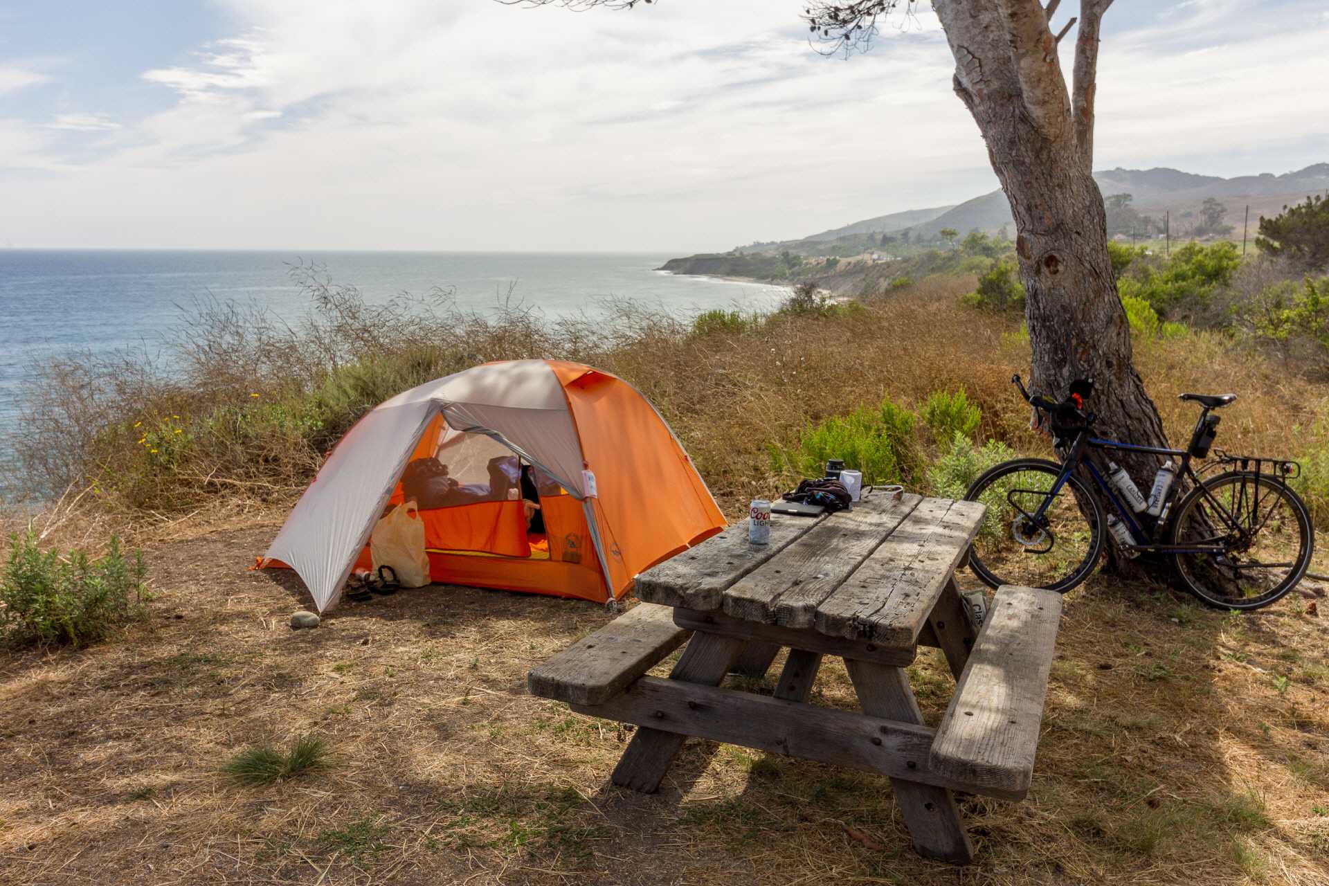 Mein Traumplatz auf dem El Capitan State Beach